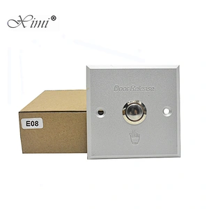 X08 aluminum door exit release push button switch for access control aluminum exit button