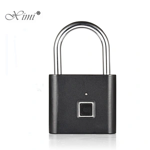 Fingerprint Lock Safety Door Lock Smart Fingerprint Padlock Portable Small Travel Luggage Suitcase Fingerprint Lock