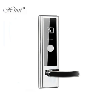RFID Card Access Control Smart Card Electronic Hotel Door Lock Zinc Alloy Hotel Guest Door Lock