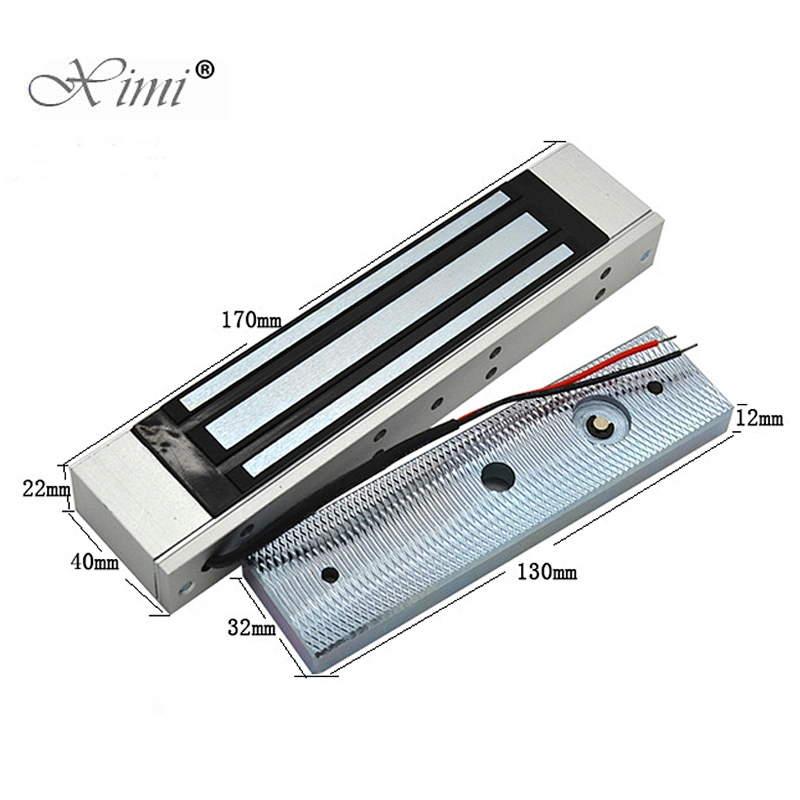 Good quality (600Lbs) power to lock door access control system single electromagnetic lock