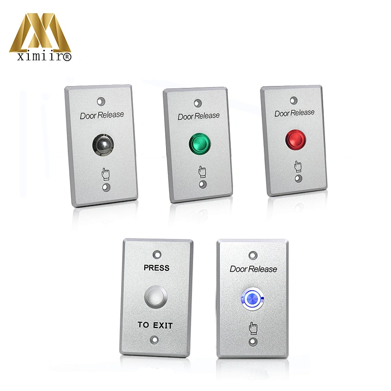 New Arrival USA Standard Zinc Alloy Metal Exit Button Door Release Push Button Push Exit Switch