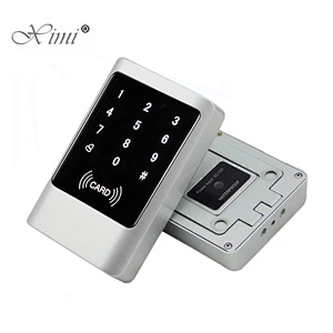 M07-K IP68 RFID card reader access control door open three ways standalone controller with keyboard