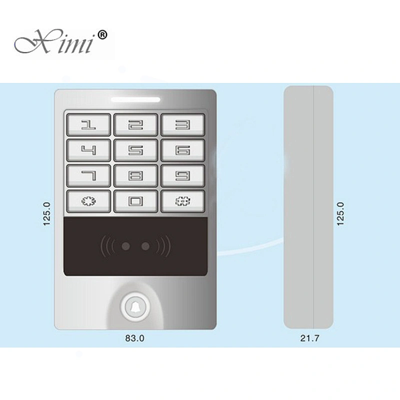 IP65 waterproof standalone RFID card access control system wiegand access controller