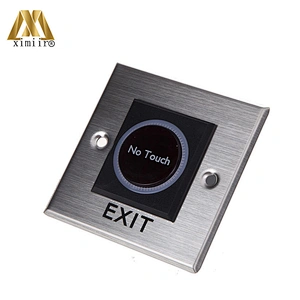 86 size LED Indication Infrared Sensor Switch No Touch Contactless Door Release Exit Button