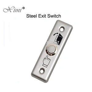 Suitable for access control with light indication stainless steel push button switch exit button