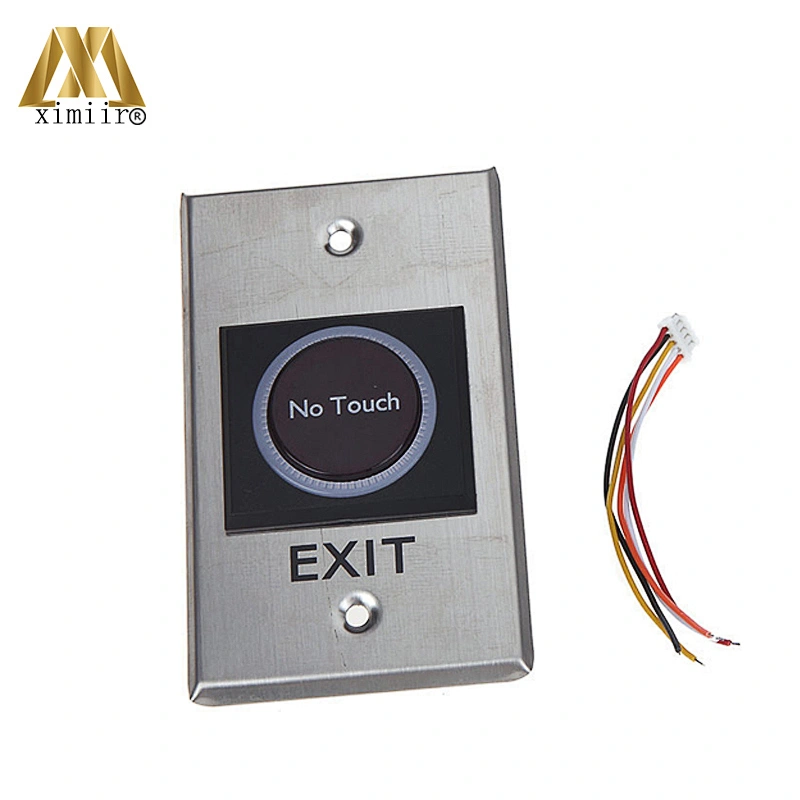 Infrared sensor switch no touch contactless door release exit button with LED indication k1