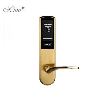 2018 New 304 Stainless Steel Digital New Electronic Hotel Locks Hotel Keyless Door Lock