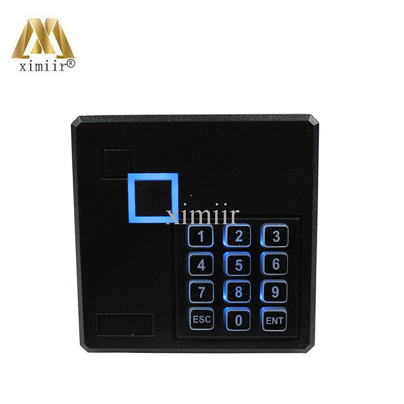 N81-K Smart Card Keypad Card Reader Wiegand26/34 RS485 IP65 Keyboard 125KHZ ID 13.56KHZ MF Access Control Card Reader