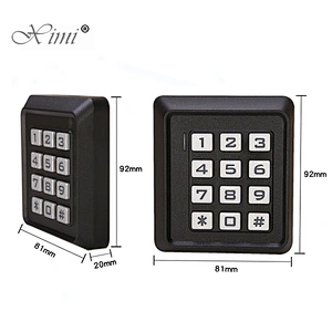 S026 Standalone Id Card And Keypad Wiegand Output Access Control 125Khz Rfid Card Access Control