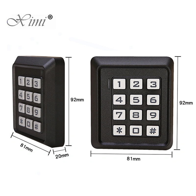 S026 Standalone Id Card And Keypad Wiegand Output Access Control 125Khz Rfid Card Access Control