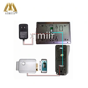 New video 801MA11 7 inch color wired apartment video door ip video door phone