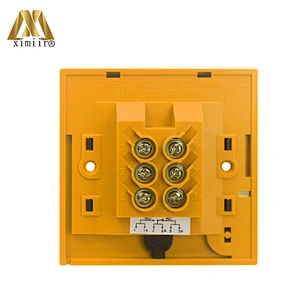 Yellow Color Emergency door release Emergency Break Glass Switch Exit Button For Access Control System XM-E20B