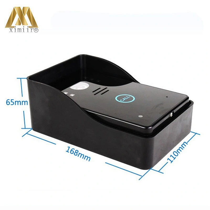 806Mj11 Video Intercom System For Apartments Wall Mounting With Electric Control Lock Access Control Video Remote Intercom