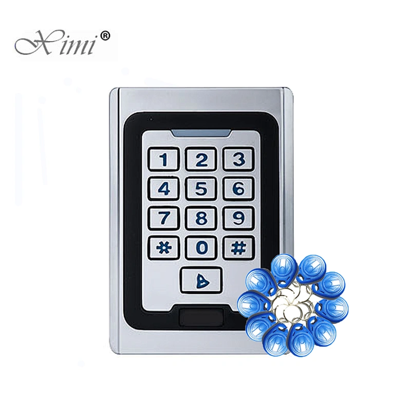 Good quality metal face waterproof door access control system card and password door control panel prevent the strike