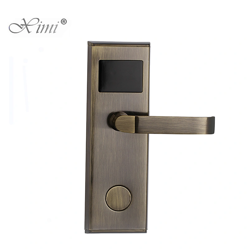 Smart Card Keyless Hotel Card Lock With Management Software Electronic Lock For Hotel Door Lock System