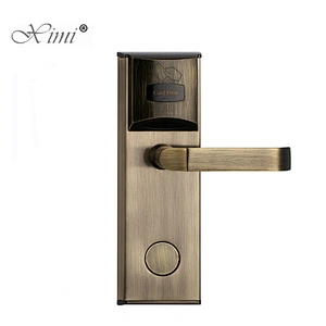 Smart Card Access Control Hotel Room Keyless Rfid Card Electronic Door Lock System Price