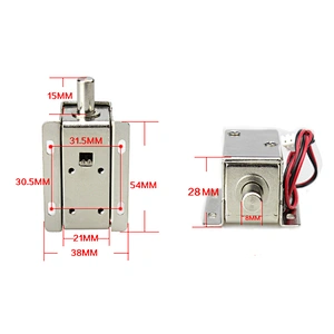 DC12V Power on to open electronic Cabinet Lock cabinet bolt lock