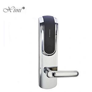 HM-317 Electric Cheaper RF Card Door Lock With Energy Saver Switch And Free Software Hotel Lock