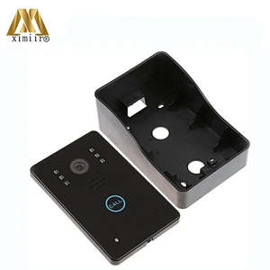 806Mj11 Video Intercom System For Apartments Wall Mounting With Electric Control Lock Access Control Video Remote Intercom