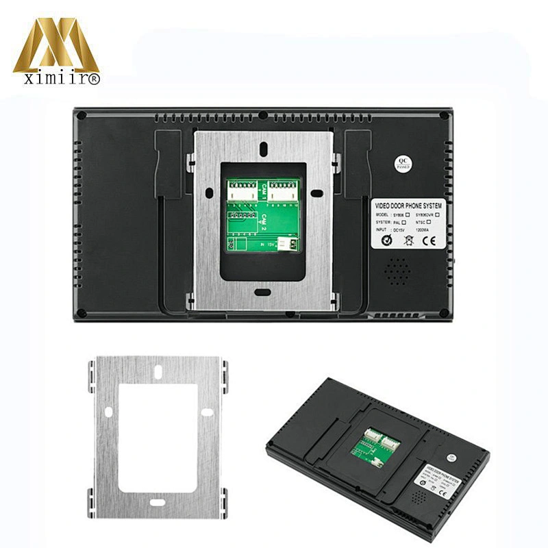 806Mj11 Video Intercom System For Apartments Wall Mounting With Electric Control Lock Access Control Video Remote Intercom