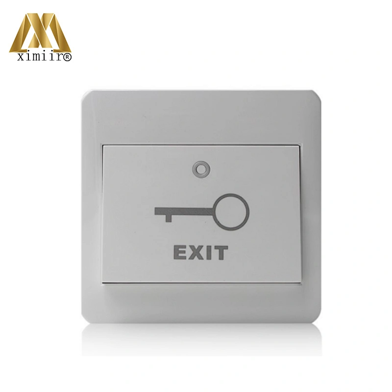 E15-M Simple Plastic Door Exit Button Release Push Switch For Access Control Systemc Electronic Door Lock