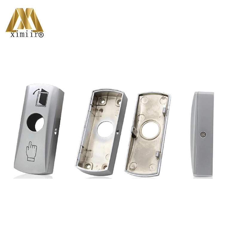 USA Style Access Control System Zinc Alloy Door Exit Button WIth Button Case Door Open Release Push Button Exit Switch