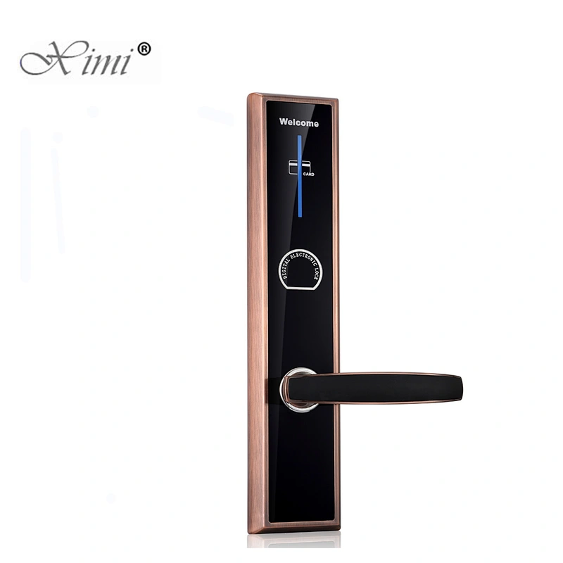 HM-335 Good Quality EU Type Hotel Room Door Access Control Lock Wireless Hotel Door Lock
