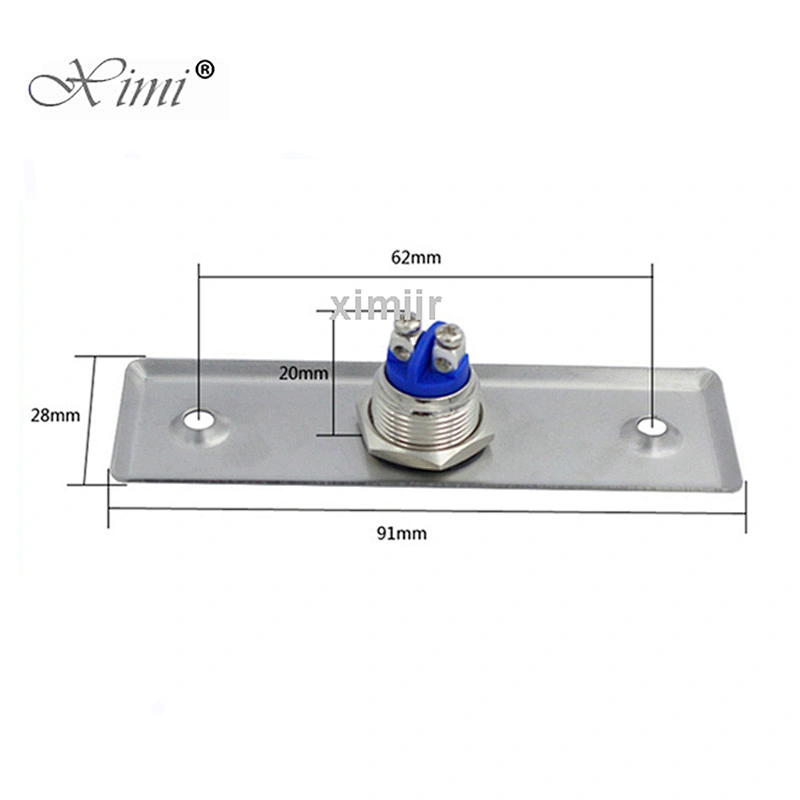 Suitable for access control with light indication stainless steel push button switch exit button