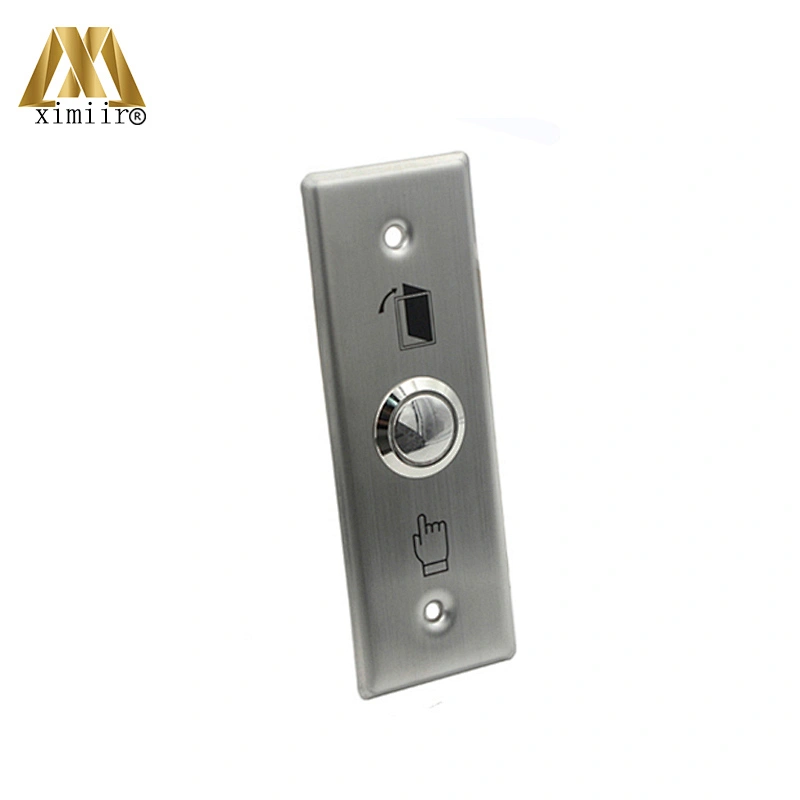 Stainless steel metal exit switch button in door access control system E01-L release switch