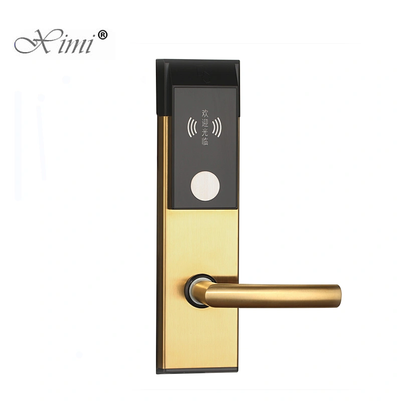 HOTEL LOCK Smart IC card lock access one electronic smart sensors lock hotel lock with 2 IC card electronic locks
