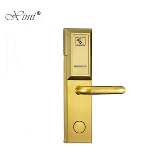 Stainless Steel Remiote Control Access Control MF Plus Wireless Electronic Rfid Hotel Lock