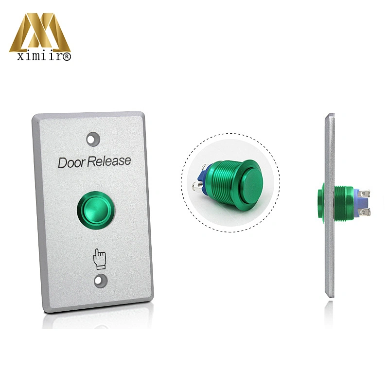 New Arrival USA Standard Zinc Alloy Metal Exit Button Door Release Push Button Push Exit Switch