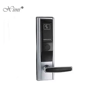 RFID Card Access Control Smart Card Electronic Hotel Door Lock Zinc Alloy Hotel Guest Door Lock
