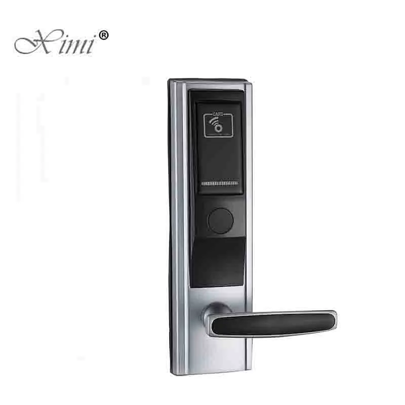 RFID Card Access Control Smart Card Electronic Hotel Door Lock Zinc Alloy Hotel Guest Door Lock