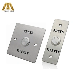Stainless steel exit button NO/NC exit button for all access control system X05N