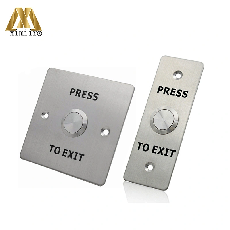 Stainless steel exit button NO/NC exit button for all access control system X05N