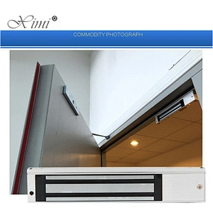 280KG/600PBS Magnetic lock electric lock biometric door lock with led, delay and Signal