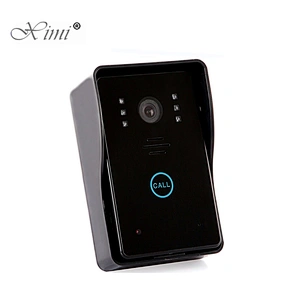 Video door phone for apartment villa door bell with card access control reader door lock system