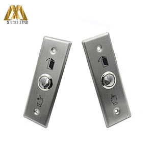 Stainless steel metal exit switch button in door access control system E01-L release switch