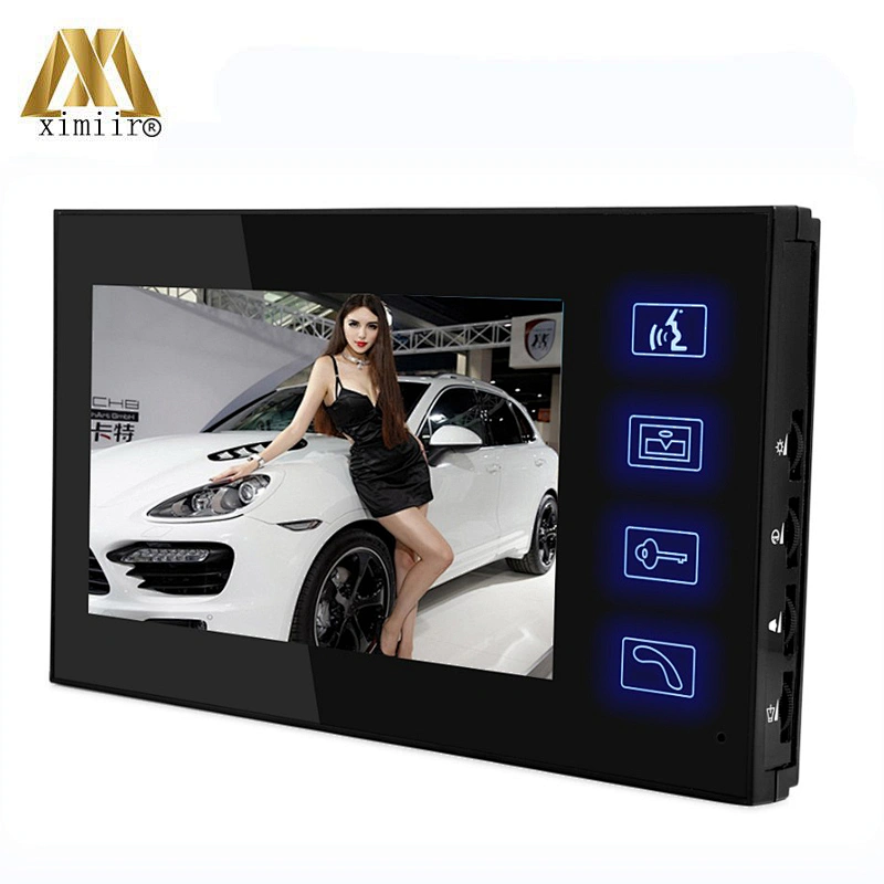 806Mj11 Video Intercom System For Apartments Wall Mounting With Electric Control Lock Access Control Video Remote Intercom
