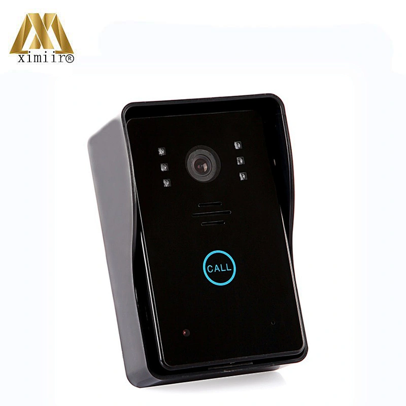 806Mj11 Video Intercom System For Apartments Wall Mounting With Electric Control Lock Access Control Video Remote Intercom
