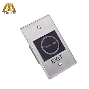 Infrared sensor switch no touch contactless door release exit button with LED indication k1