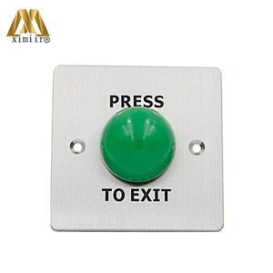 Good quality Touch Switch Exit Button for Opening Door Security Product Stainless Steel Exit Button XM-E05-WM