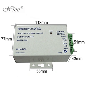 Good Quality Cheap Price 12V3A 110V-240V Access Control Power Supply Switch Power Supply Unit PSU
