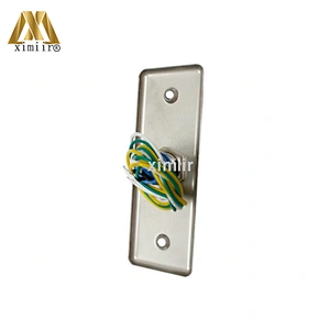 Good quality NO\COM for access control system stainless steel exit switch with key exit button