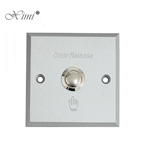 X08 aluminum door exit release push button switch for access control aluminum exit button