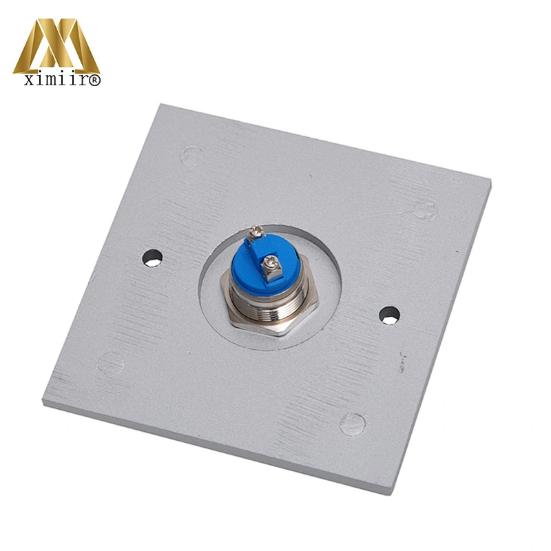 X08N aluminum door exit release push button switch for access control aluminum exit button with NO/NC/COM