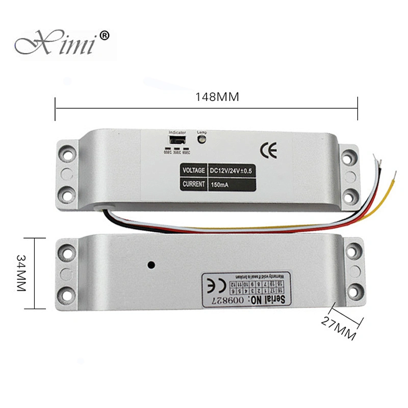 Cheap Security Access Control Wooden Door, Glass Door Sliding Electronic Bolt Lock Magnetic Keyless Smart Electric Door Lock