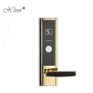 RFID Card Access Control Smart Card Electronic Hotel Door Lock Zinc Alloy Hotel Guest Door Lock