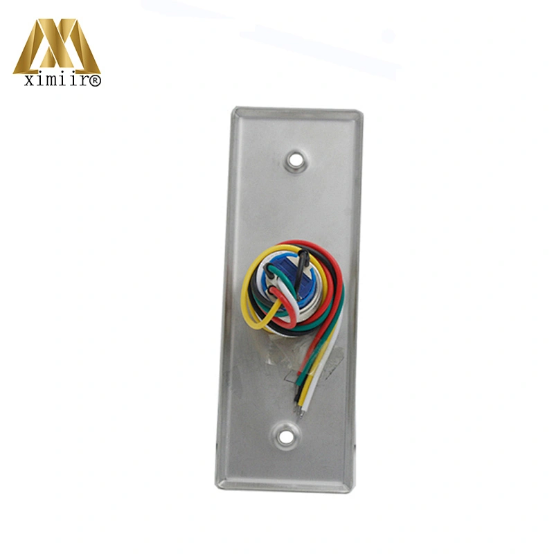 Exit button with LED light for access control emergency switch stainless steel panel push button